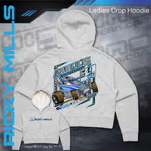 Load image into Gallery viewer, Ladies Crop Hoodie - Mills Motorsport