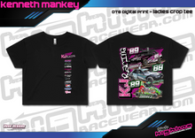Load image into Gallery viewer, Ladies Crop Tee - Kenneth Mankey