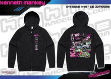 Load image into Gallery viewer, Zip Up Hoodie - Kenneth Mankey