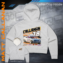 Load image into Gallery viewer, Ladies Crop Hoodie - Matthew Callanan