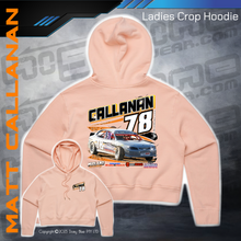 Load image into Gallery viewer, Ladies Crop Hoodie - Matthew Callanan