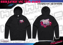 Load image into Gallery viewer, Zip Up Hoodie - SSA Junior Sedan Vic Title 2023