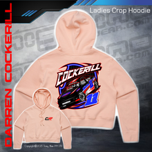 Load image into Gallery viewer, Ladies Crop Hoodie - Cockerill Racing