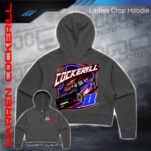 Load image into Gallery viewer, Ladies Crop Hoodie - Cockerill Racing