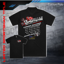 Load image into Gallery viewer, Cotton Polo - VSC Limited Sportsman Title 2023