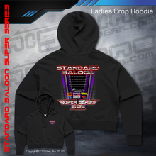 Load image into Gallery viewer, Ladies Crop Hoodie - Standard Saloon Super Series 2023