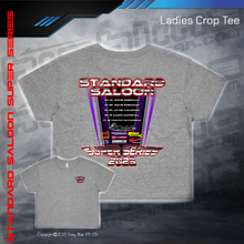 Load image into Gallery viewer, Ladies Crop Tee - Standard Saloon Super Series 2023