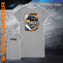 Load image into Gallery viewer, T-Shirt Dress - UCSmoke Light Em Up