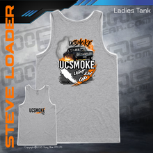 Load image into Gallery viewer, Ladies Tank - UCSmoke Light Em Up