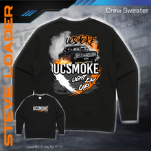 Load image into Gallery viewer, Crew Sweater - UCSmoke Light Em Up