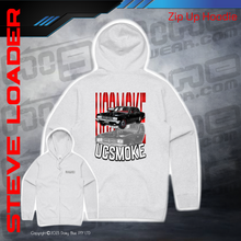 Load image into Gallery viewer, Zip Up Hoodie - UCSmoke 2
