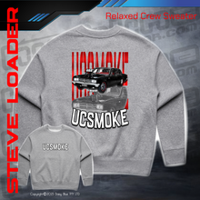 Load image into Gallery viewer, Relaxed Crew Sweater - UCSmoke 2