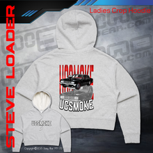 Load image into Gallery viewer, Ladies Crop Hoodie - UCSmoke 2