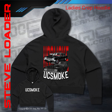 Load image into Gallery viewer, Ladies Crop Hoodie - UCSmoke 2