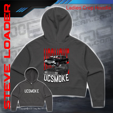 Load image into Gallery viewer, Ladies Crop Hoodie - UCSmoke 2