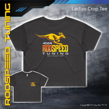 Load image into Gallery viewer, Ladies Crop Tee - RooSpeed 4x4 Tuning