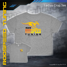 Load image into Gallery viewer, Ladies Crop Tee - RooSpeed 4x4 Tuning