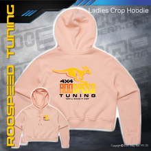 Load image into Gallery viewer, Ladies Crop Hoodie - RooSpeed 4x4 Tuning