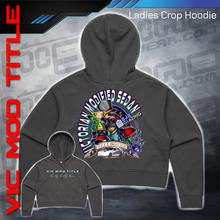 Load image into Gallery viewer, Ladies Crop Hoodie - Victorian Modified Sedan Title 2023