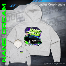 Load image into Gallery viewer, Ladies Crop Hoodie -  Nans Dream