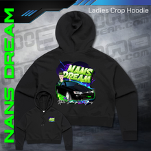Load image into Gallery viewer, Ladies Crop Hoodie -  Nans Dream