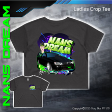 Load image into Gallery viewer, Ladies Crop Tee - Nans Dream