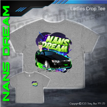 Load image into Gallery viewer, Ladies Crop Tee - Nans Dream