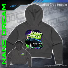 Load image into Gallery viewer, Ladies Crop Hoodie -  Nans Dream