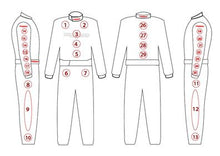 Load image into Gallery viewer, JUNIOR DRAG SUIT 2 Piece - Double Layer - SFI 3.2a/5