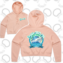 Load image into Gallery viewer, Ladies Cruise Crop Hoodie