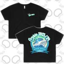 Load image into Gallery viewer, Ladies Cruise Crop Tee