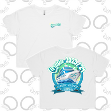 Load image into Gallery viewer, Ladies Cruise Crop Tee