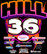 Load image into Gallery viewer, LADIES CROP TEE - HILL FAMILY RACING