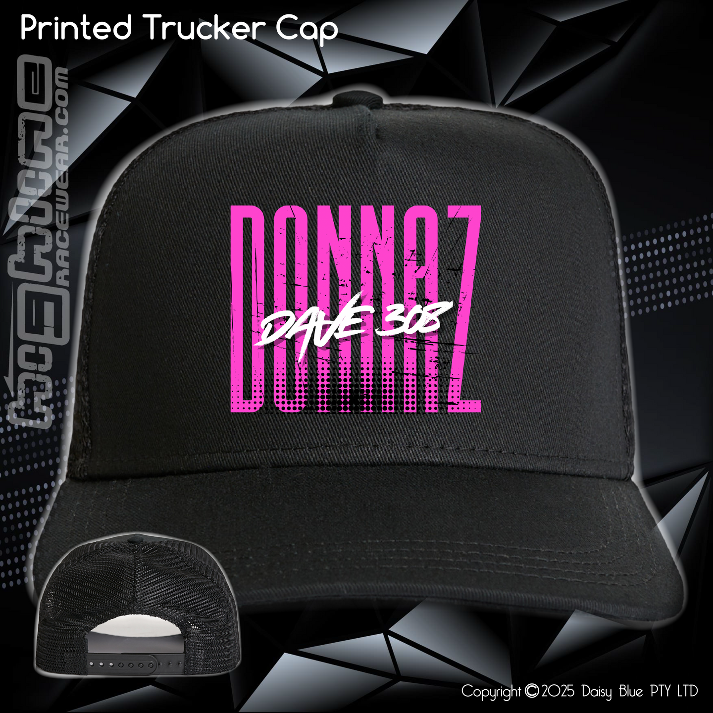 Printed Trucker Cap - Texas Pig 2