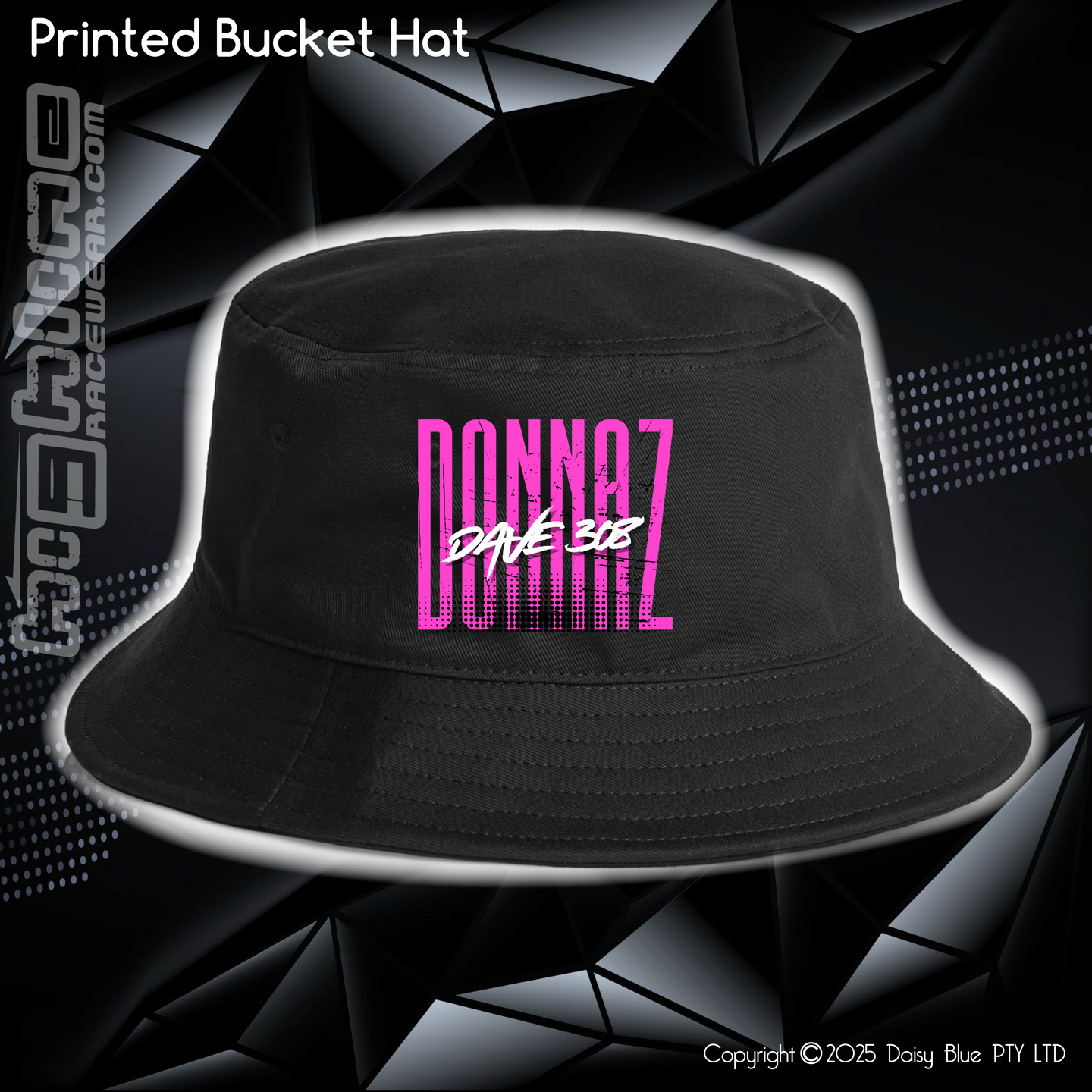 Printed Bucket Hat - Texas Pig 2