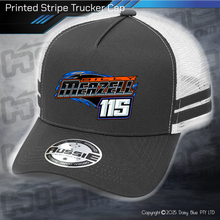 Load image into Gallery viewer, STRIPE Trucker Cap - Billy Meazell &#39;Big Tipper&#39;
