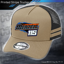 Load image into Gallery viewer, STRIPE Trucker Cap - Billy Meazell &#39;Big Tipper&#39;
