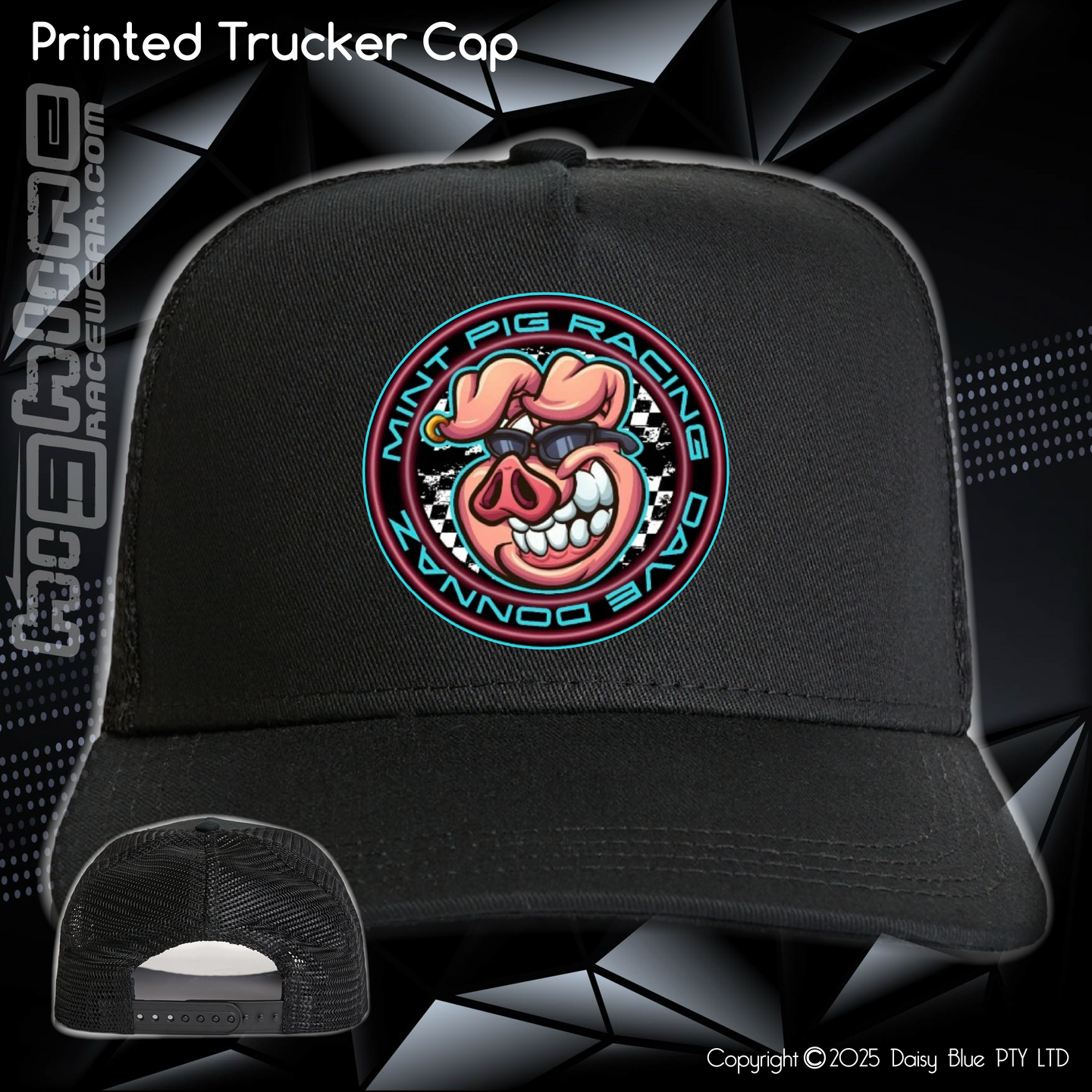 Printed Trucker Cap - Texas Pig 2025