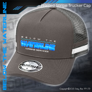 STRIPE Trucker Cap - Below The Waterline Marine Services