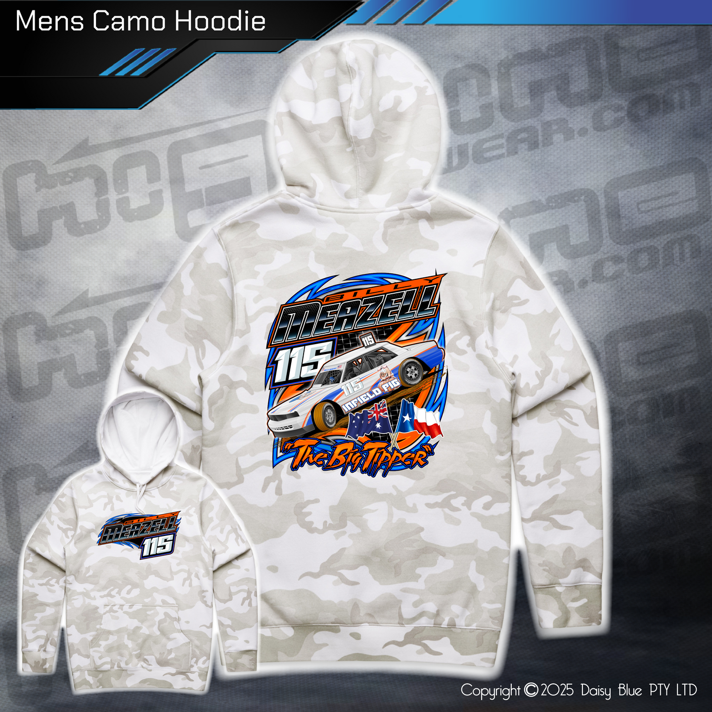 Camo Hoodie - Billy Meazell 'Big Tipper'