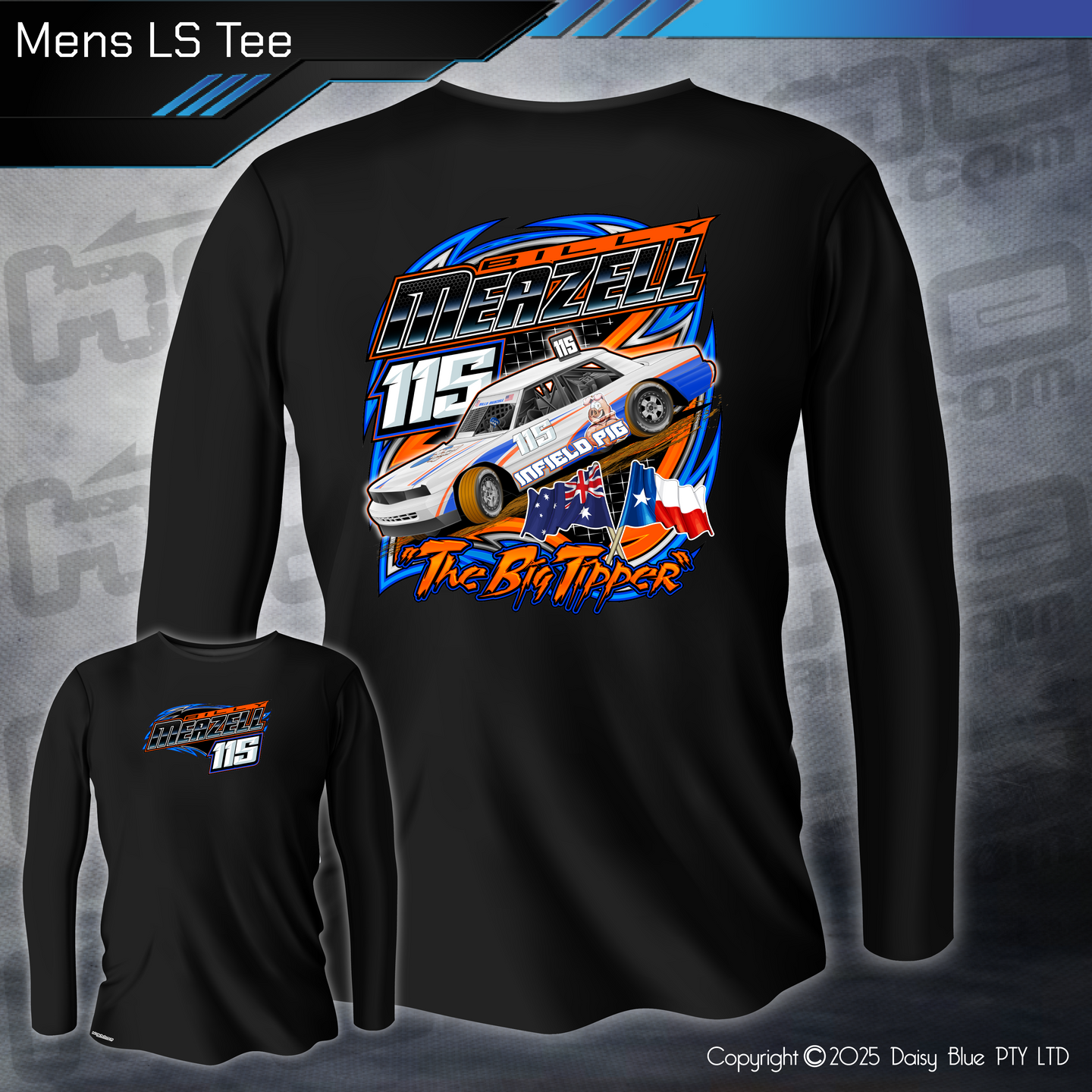 Long Sleeve Tee - Billy Meazell 'Big Tipper'