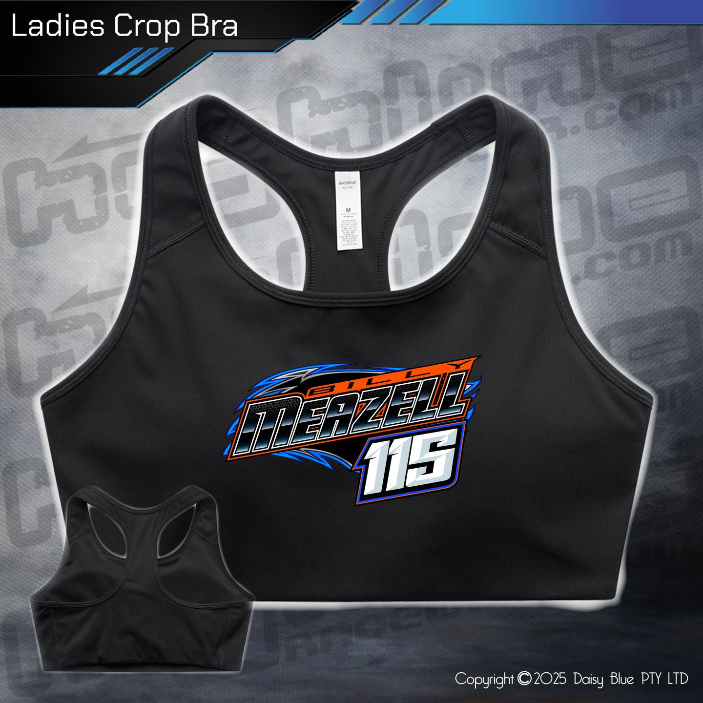 Active Bra Top - Billy Meazell 'Big Tipper'
