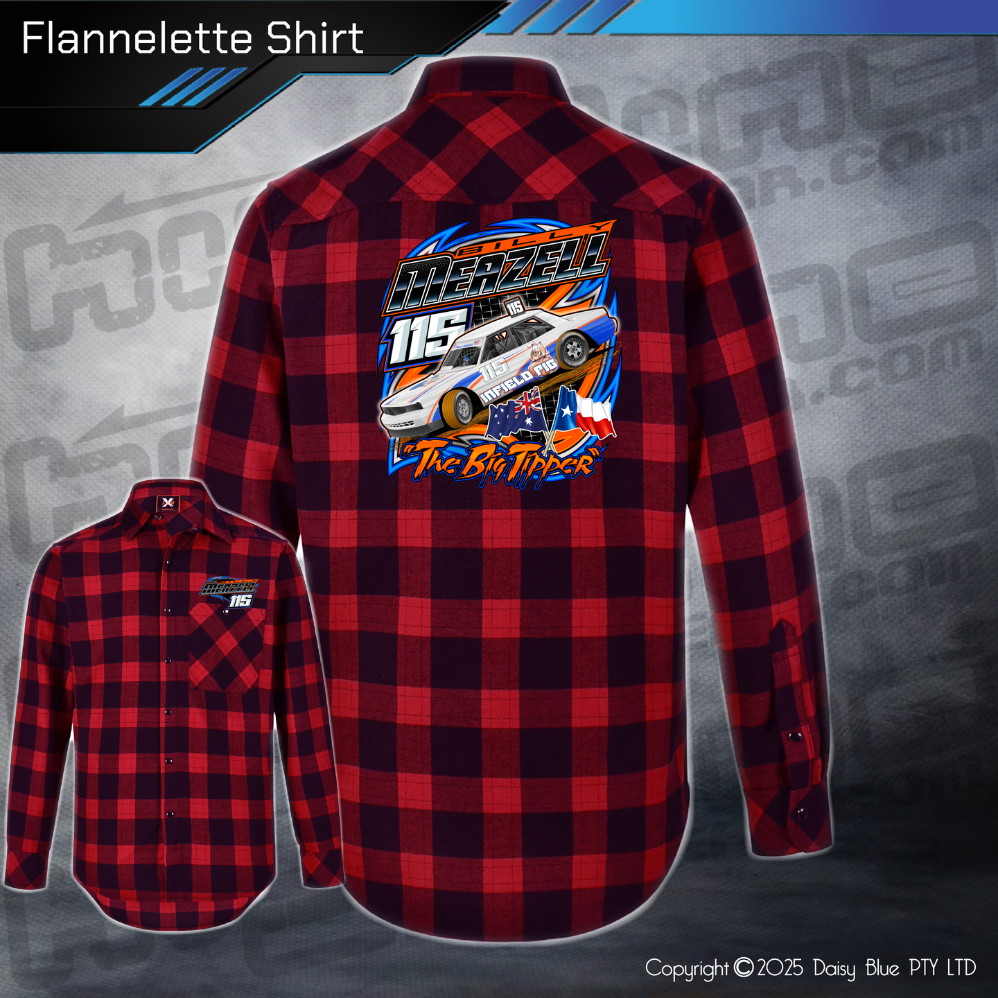 Flannelette Shirt - Billy Meazell 'Big Tipper'