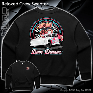 Relaxed Crew Sweater - Texas Pig 2025