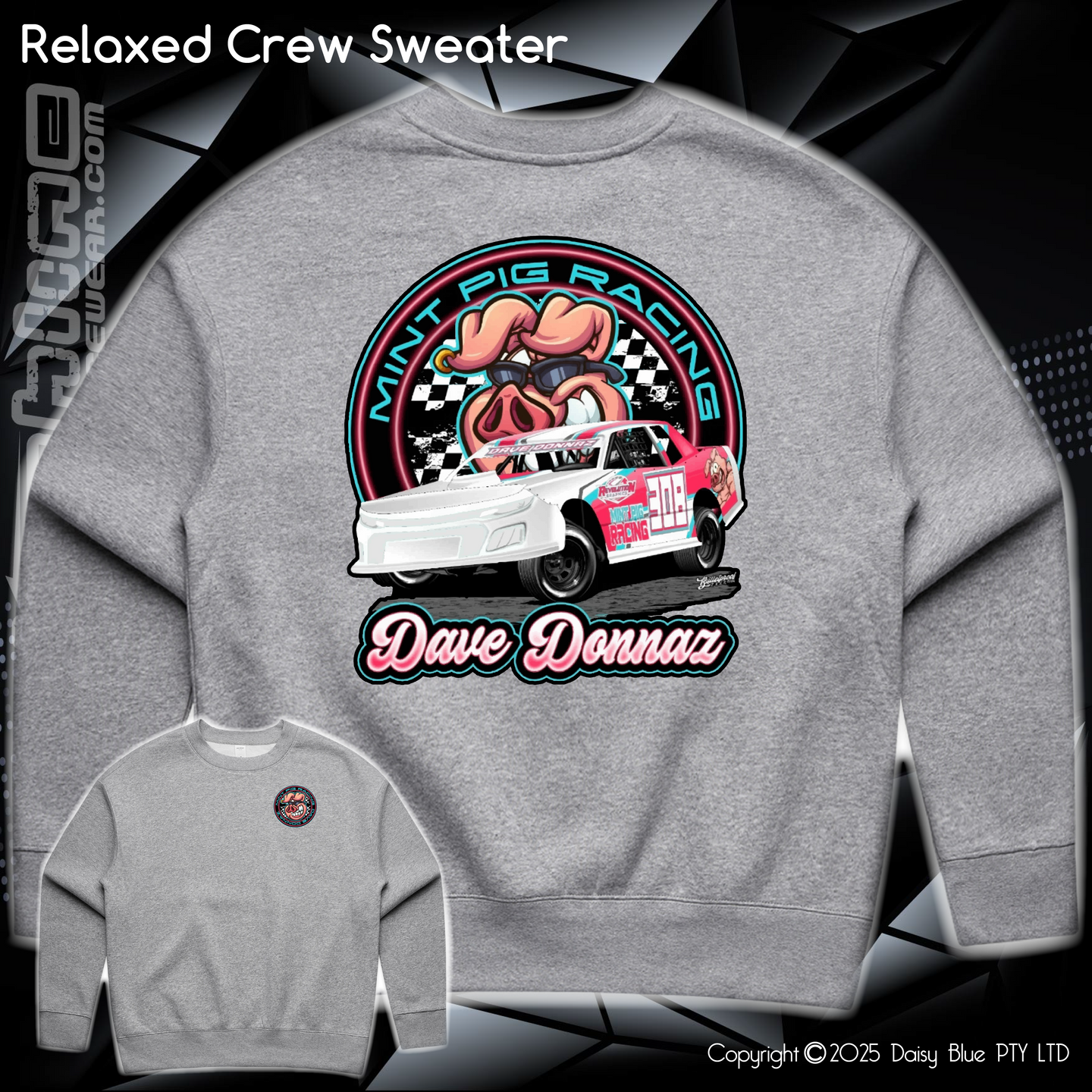 Relaxed Crew Sweater - Texas Pig 2025