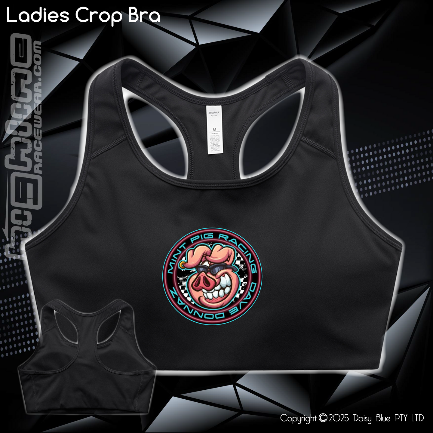Active Bra Top - Texas Pig 2025
