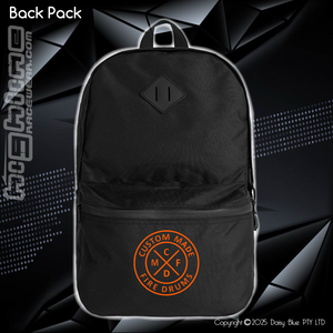 Back Pack - Custom Made Fire Drums