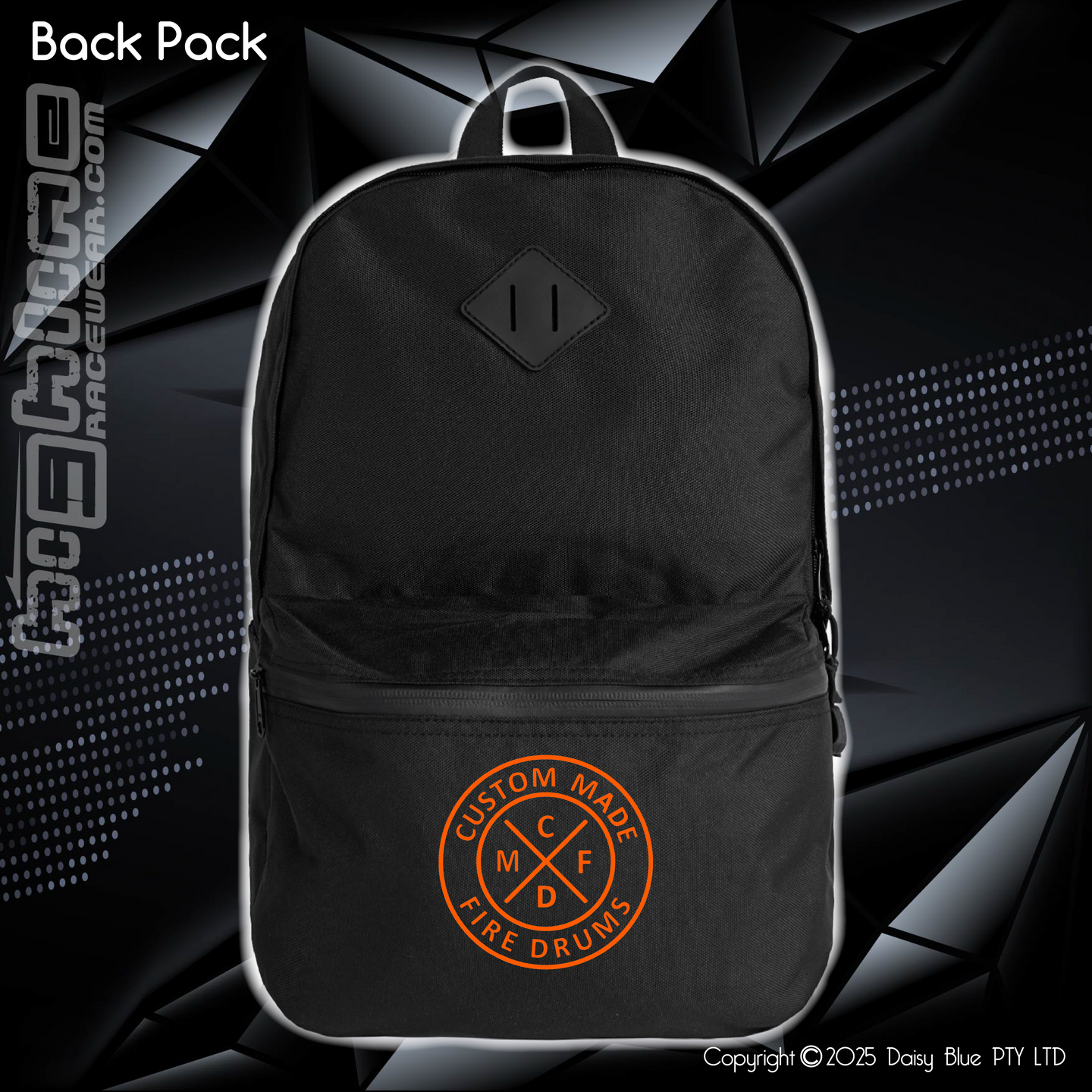 Back Pack - Custom Made Fire Drums