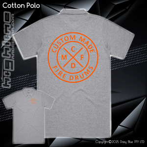 Cotton Polo - Custom Made Fire Drums