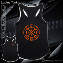 Load image into Gallery viewer, Ladies Tank - Custom Made Fire Drums

